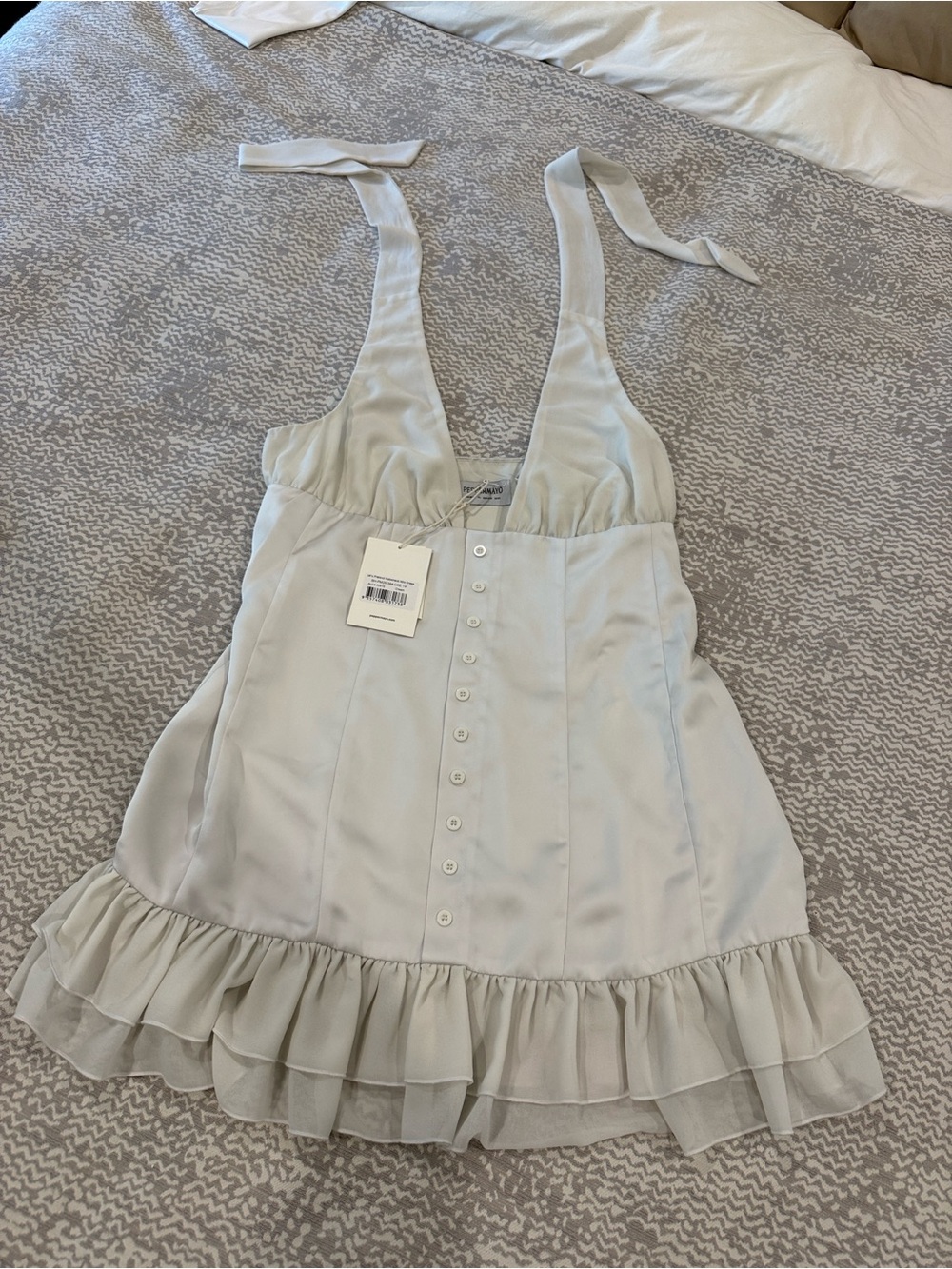 NWT Lets pretend halter neck mini dress